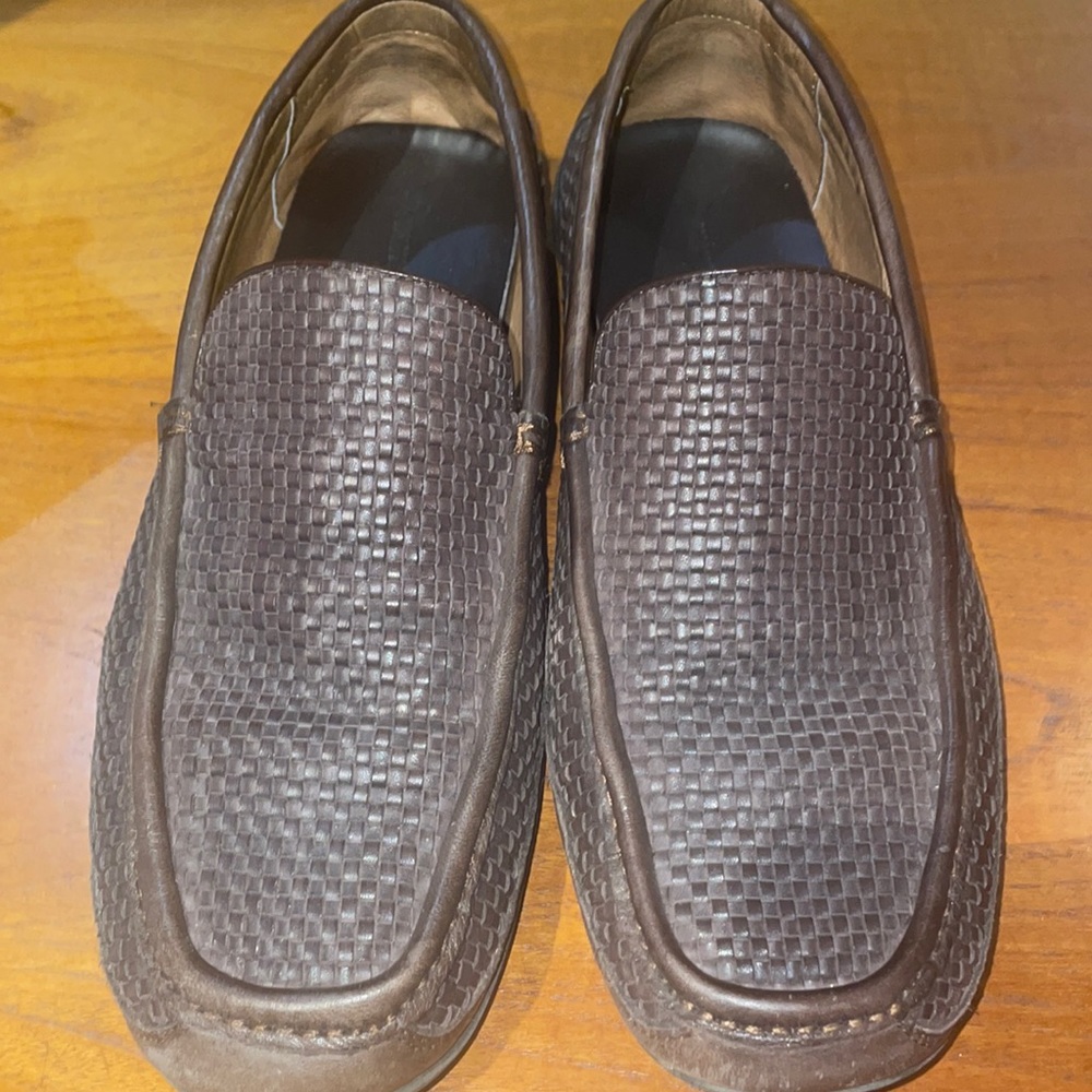 Tommy Bahamas Leather Naples Driver Men's Loafers - 9.5